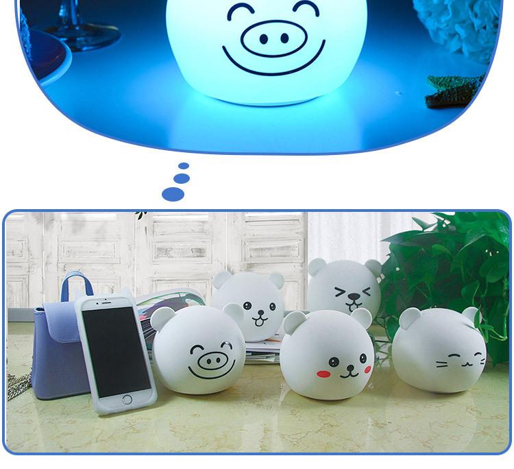 usb多功能七彩创意礼品3D小夜灯床头灯小灯undefined