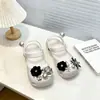 Sandalias de Playa Elegantes para Niños, Nuevos Zapatos de Ballet de Moda para Niñas para Uso al Aire Libre, Zuecos Mary Jane de Verano 2026