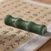 Piedra de tinta para olla caliente de cerámica, Plato de tinta, Caja de tinta, Lavador de tinta con tapa, Recipiente de tinta humectante de doble círculo, Especial para caligrafía, Uno de los Cuatro Tesoros del Estudio