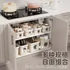 Caja de almacenamiento para cocina para utensilios de cocina, gabinete con ruedas, caja de almacenamiento para botellas de condimentos, estante de almacenamiento con ruedas y rodillos