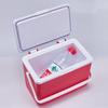 3L Exterior Portátil Aislado Caja Nevera Congelación Cubitos de Hielo Transporte Regalo para Camping Estilo Cubitera Bolsa de Hielo para Mantener Fresco