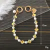 Bolso de mano de cadena de perlas nuevo y creativo, colgante para teléfono móvil, cadena de cuentas hecha a mano, accesorios de cordón para teléfono móvil