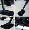Pedal de Pé de Motocicleta Suporte Lateral Placa de Suporte Almofada Veículo Off-road Monopé Placa de Suporte Almofada Suporte Lateral Pé Grande