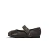 Zapatos Retro Mary Jane Hebilla Suela Suave Mocasines Mujer 2026 Otoño Nuevo Estilo Coreano Fondo Plano Corte Bajo Zapatos para Conducir Zapatos de Mujer