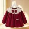 Bata de Bebé Otoño e Invierno Ropa Exterior para Mujer Falda de Princesa Babero para Comer Impermeable y Anti-Suciedad Ropa al Revés para Niños Delantales para Bebé