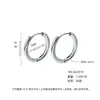 Aros de Oreja de Moda Transfronterizos al por Mayor en Stock para Mujer, Acero de Titanio, Lujo Ligero, Sensación de Alta Gama, Estilo Europeo y Americano, Estilo Ins, No se Desvanecen