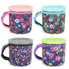 Ninja Copo Conjunto de Copos de Sorvete Material de Mergulho Conjunto de Copos de Café Conjunto de Copos de Sorvete Neoprene 24oz Promoção Venda Quente Conjunto de Sorvete