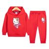 Traje de Vestido de Otoño para Niñas Estilo Occidental 2024 Nuevo Estilo Fan Coreano para Niñas Moda Deportiva Estilo Chanel Abrigo de Calle Informal Vestido Infantil