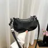 2026 Nova Bolsa Versátil de Axila para Mulheres de Verão, Design de Nicho de Alto Padrão, Bolsa de Ombro Único Transversal, Bolsa Quadrada Pequena Texturizada