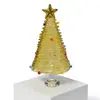 Árvore de Natal Extra Grande Enrolada em Arame, Árvore de Natal de Vidro de Zibo, Artesanato em Vidro Lampwork, Enfeites, Presentes
