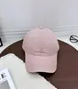 Gorra de béisbol vintage lavada de estilo coreano, relajada, para mujer, bordado de mini letra R, copa suave, visera curva, look casual para el día a día