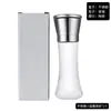 Molinillo de pimienta de acero inoxidable 304 para el hogar, botella para moler pimienta y sal marina, botella de vidrio para condimentos, molinillo manual, transfronterizo