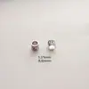 Acessórios de Joias Tecidas com Contas de Furo Grande para Pulseira Colar DIY de Liga Vintage
