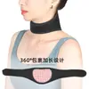 Protector de Cuello Autocalentable de Turmalina para Hombre y Mujer con Imanes, Termopresión, Mantenimiento del Calor, a Prueba de Viento, Protector de Cuello para Aire Acondicionado con Protector de Columna Cervical