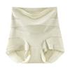 Pantalones Delgados de Verano de Cintura Alta Control de Abdomen Banda Negra Fuerte Aplanamiento de Vientre Cheongsam Sin Costuras Elevación de Glúteos Bragas Moldeadoras para Mujer