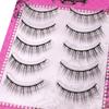 Novato Tres Colores Princesa Universitaria Pestañas Postizas Extensión Extremo de Ojo Natural Cruzado Segmentado Tallo Transparente Grupo Individual Mami