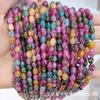 6-9mm Oval Irregular Acessórios de Vestuário Fivela de Disco Estilo Chinês Novo Otimizado Contas de Jade Feito à Mão DIY