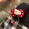 Lindo Dibujo Animado Lazo Muñeca KT Peluche Adornos Colgantes Correa Universal para Teléfono Móvil Llavero de Cámara Cadena Colgante Colgante Lindo
