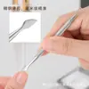 Herramienta de Uñas Transfronteriza Mini Set de Acero Inoxidable Cuidado de la Belleza Cortaúñas con Puntas Doble Cara Puntiagudas e Inclinadas para Uso Personal