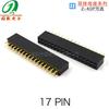 Conector de Cableado de Asiento Hembra de Doble Fila 2~40P Paso 2.54mm 345678910111213141516..