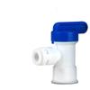 Purificador de água 11G pressão barril válvula de esfera interruptor 2 pontos 3 pontos 6 pontos interruptor de válvula de esfera 6 para 3 válvula de barril de tanque de armazenamento
