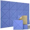 Painéis acústicos de fibra de poliéster transfronteiriços para estúdios de gravação de jardim de infância, decoração de parede, painéis à prova de som de feltro coloridos, personalizáveis
