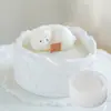 Molde de Yeso Aromaterapia Jazmín Clip para Salida de Aire de Coche Decoración de Coche Loto Colgante Molde de Silicona Hecho a Mano