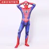 Fantasia Cosplay do Homem-Aranha Lycra Stretch Estampa Digital Body Estilo Casal para Homens e Mulheres