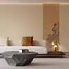 Novo Estilo Chinês Papel de Parede para Parede de Fundo de TV Papel de Parede com Pintura de Paisagem Papel de Parede para Sala de Chá Escritório Revestimento de Parede Estilo Song Estética Mural Clássico