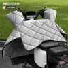 Capa de Para-brisa para Carro Elétrico Inverno Forrada com Lã Espessada Bateria Motocicleta Impermeável à Prova de Vento Inverno Bonde Tampa Quente à Prova de Vento