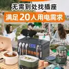 Fuente de Alimentación Móvil para Exteriores 220V, Gran Capacidad, Portátil, para Viajes en Autocaravana, Transmisiones en Vivo, Camping, Montaje de Puestos, Batería de Respaldo de Emergencia