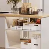 Nueva caja de almacenamiento multifuncional retráctil tipo cajón para uso doméstico, organizador de escritorio de cocina para artículos varios, disponible para venta al por mayor