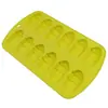 Molde de Silicona para Huevos de Pascua de Chocolate de 12 Cavidades Listo de Fábrica Pan de Silicona para Hornear Suministros de Silicona para Hornear