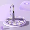 Cuerda de Saltar Profesional de Bambú para Niños con Cuentas Suaves y de Colores, Ajustable para Estudiantes de Preescolar y Secundaria, Específicamente para Entrenamiento y Exámenes