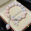 Pulsera de Mariposa con Diseño Original para Mujer, Diseño de Nicho de Lujo Ligero, Dulce y a la Moda, Pulsera Versátil, Regalo para Mejor Amiga