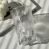 Vaso de Vidrio Estilo Ins con Patrón de Glaciar para Uso Doméstico, Vidrio Mate para Beber, Creativo, Accesible, Lujo, Gama Alta, Vaso para Whisky y Vino