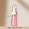 Botella de Viaje con Atomizador Fino Tónico Agua Rellenable Cosmético Hidratante Botella Vacía Portátil Humectante Pulverizador de Perfume Botella de Almacenamiento