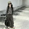Top Único, Hermoso, Súper Atractivo para Niñas, Ropa de Otoño 2026 Nuevo Estilo, Camiseta Interior Básica para Niñas Grandes, Camiseta Portátil para Niños