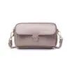 Bolso Bandolera para Mujer Modelo Nuevo 2026, Moderno y Versátil, Estilo Horizontal Multifuncional, Bolso de Hombro de Cuero PU de Color Sólido, Bolso Bandolera para Mujer