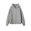 Suéter cárdigan de punto americano estilo retro pesado de color liso para otoño e invierno, corte holgado, unisex, chaqueta oversized versátil casual