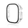 Adequado para nova capa Apple Watch iwatch Ultra 49mm capa protetora PC + película temperada capa integrada com spray