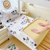 Sábana Bajera Ajustable de una Pieza, 100% Algodón Puro, Tamaño Individual 190X90X200, Protector de Colchón, Cubre Cama, Sábana Bajera 100% Algodón