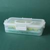 Yq0044 Molde de Silicona para Cubitos de Hielo Herramienta para Hacer Hielo Uso Casero DIY Máquina para Hacer Helados Caja de Bandeja para Cubitos de Hielo