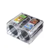 Caja Coleccionable Doble Barril Panda Gigante de Sanjiangyuan 27mm Moneda Rollo Protector de Monedas Caja de Almacenamiento de Barriles de Monedas Moneda Conmemorativa 10 Yuan
