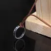 Amazon mais vendido anel vintage europeu e americano colar simples com letras colar masculino atacado
