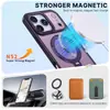 Funda más vendida para Apple 18 Pro Max con cola magnética y soporte giratorio de 360 grados para iPhone 18