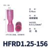 Manguito de preaislamiento rápido sin presión tipo O Serie RNY Termorretráctil impermeable terminal redondo de nylon para crimpado en frío