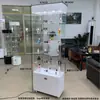Vitrina giratoria acrílica para accesorios de teléfono móvil, joyería, cosméticos, maquetas, relojes y gafas