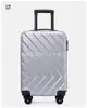 Maleta Nuevo Estilo Sarga Casual Viaje Caja con Contraseña Rueda Universal 20 pulgadas Logo Imprimible Estudiante Maleta de Viaje con Ruedas