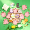 Moldes para Galletas Serie Reino Mágico de Halloween Moldes de Flores de Dibujos Animados 3D Galletas Realistas para Estampar DIY